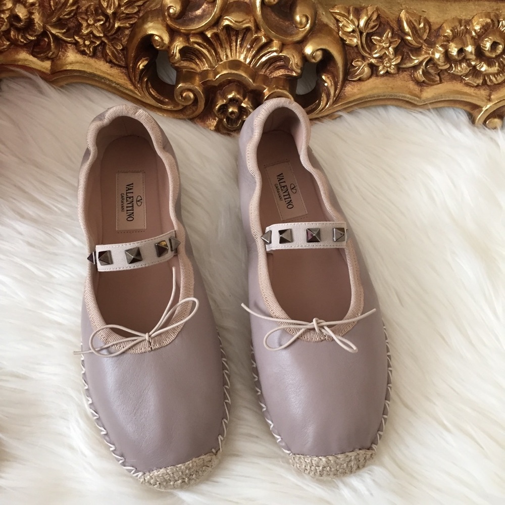 Valentino Garavani Rockstud Espadrille New